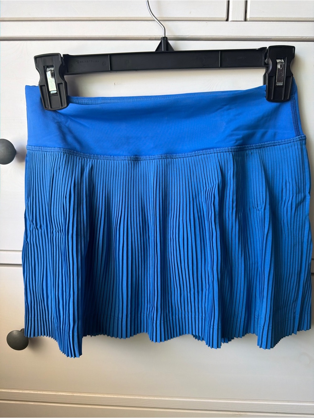 lululemon athletica Electric Blue Pleated Mini Skirt